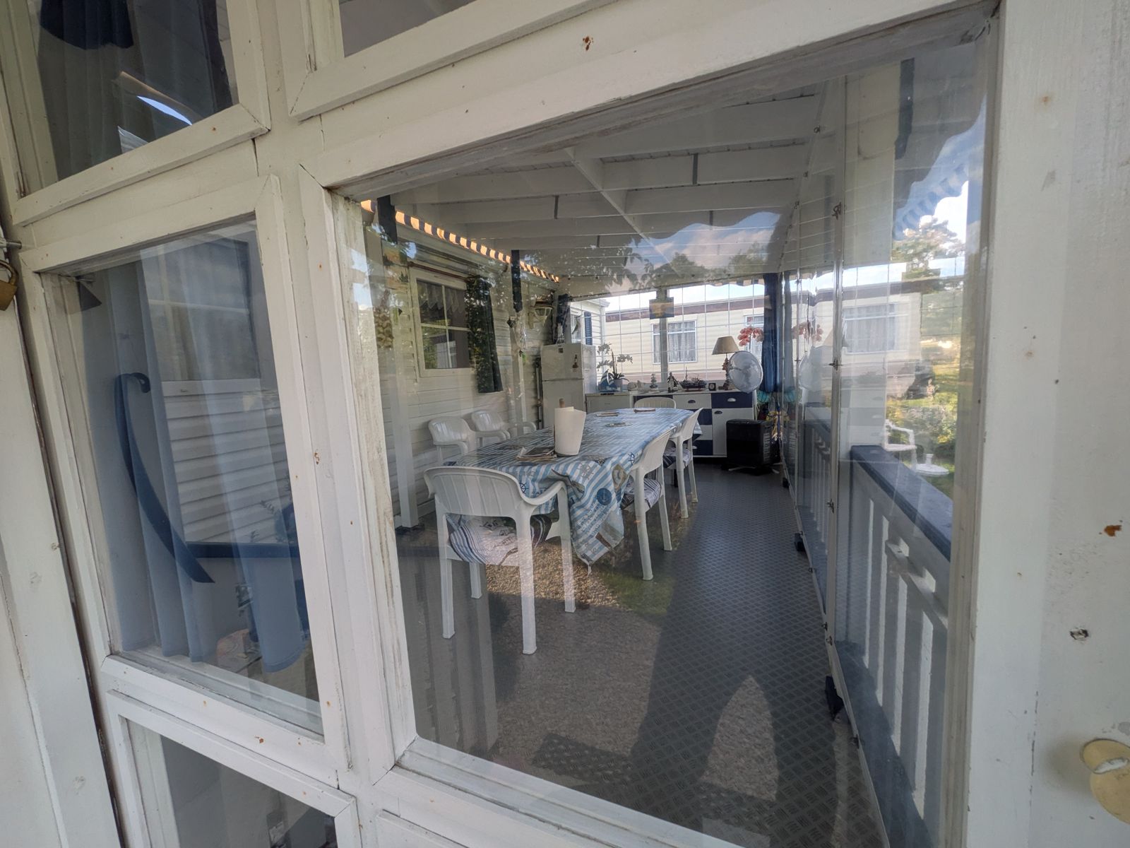 Stacaravan met airco te koop